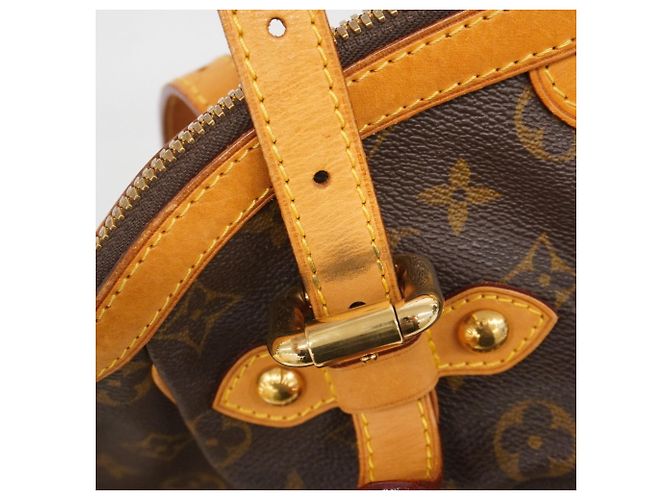 Borsa a Spalla Louis Vuitton Monogram Tivoli GM Marrone - vista 8