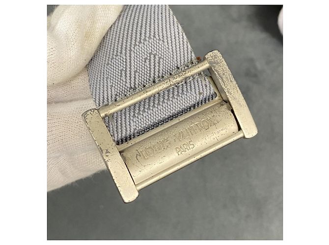 Borsa Boston Taiga Satellite 53 Louis Vuitton in Ardoise Grigio - vista 10