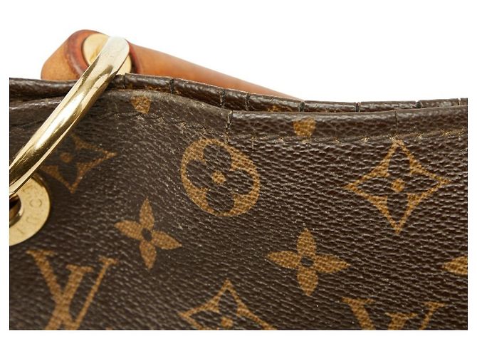 Borsa Tote Artsy MM Monogramma Louis Vuitton Marrone - vista 10