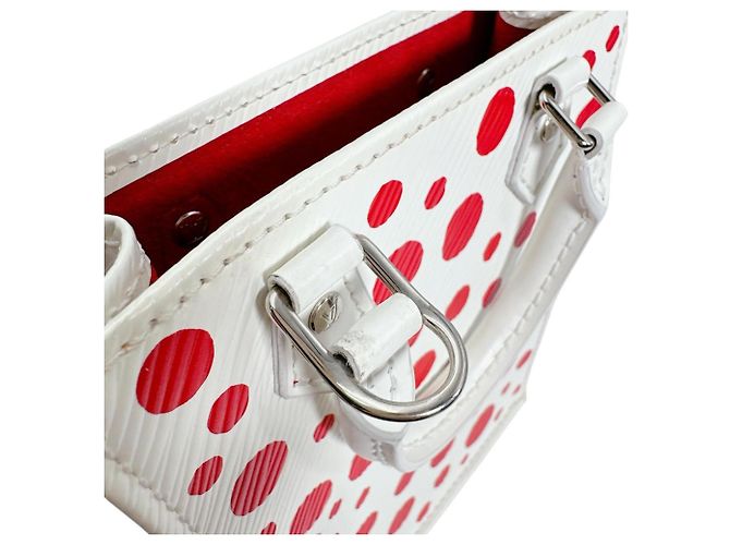 Borsa Petite Sac Plat Louis Vuitton Bianco - vista 10