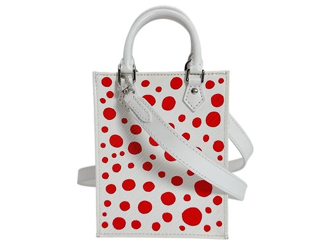 Borsa Petite Sac Plat Louis Vuitton Bianco - vista 2