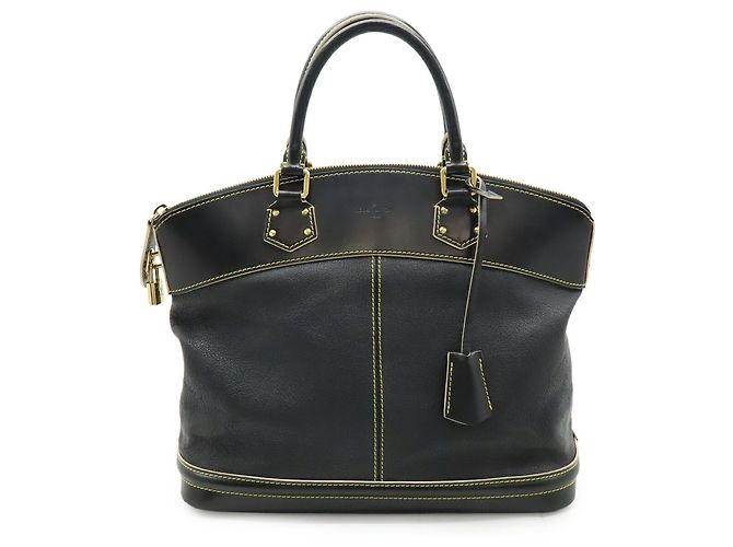 Louis Vuitton Suhali Lockit MM Tote Bag Schwarz - Ansicht 2