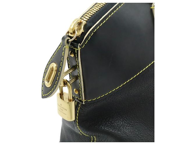 Louis Vuitton Suhali Lockit MM Tote Bag Schwarz - Ansicht 6