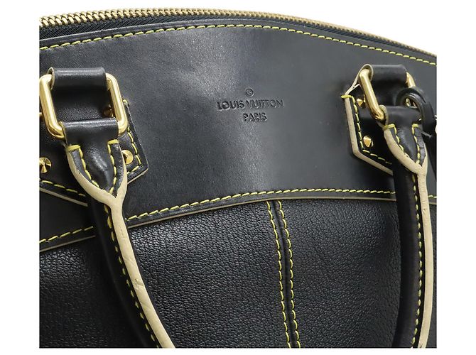 Louis Vuitton Suhali Lockit MM Tote Bag Schwarz - Ansicht 8