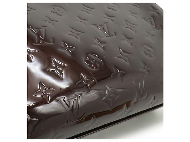 Borsa Louis Vuitton Monogram Vernis Bordò - vista 10