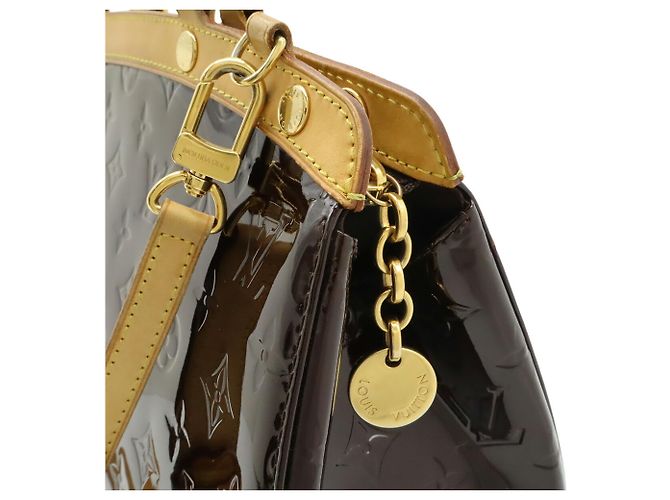 Borsa Louis Vuitton Monogram Vernis Bordò - vista 6