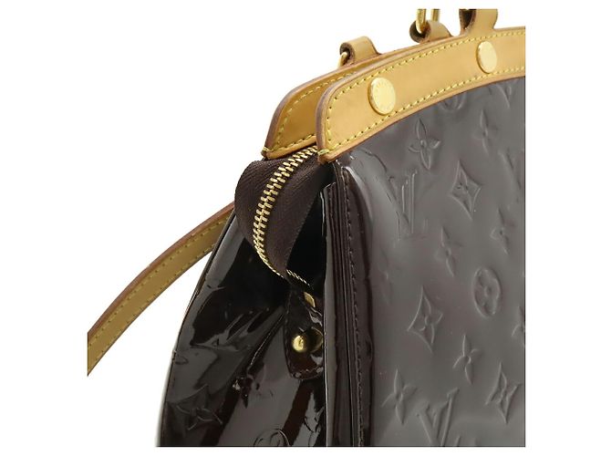 Borsa Louis Vuitton Monogram Vernis Bordò - vista 8