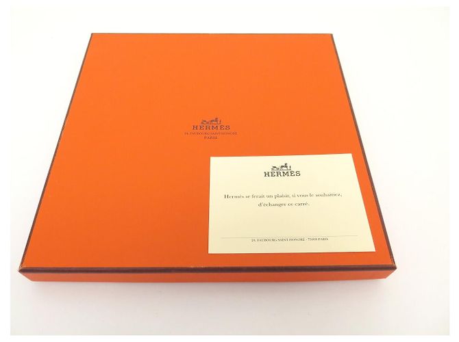 Hermès FOULARD HERMES ALOHA DI BOURTHOUMIEUX 90 CM IN SETA + SCATOLA Multicolore - vista 14