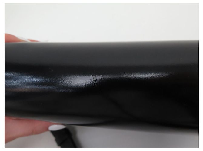 Céline BORSA CELINE TRIOMPHE 187363 IN PELLE DI VITELLO LUCIDA NERA Nero - vista 15