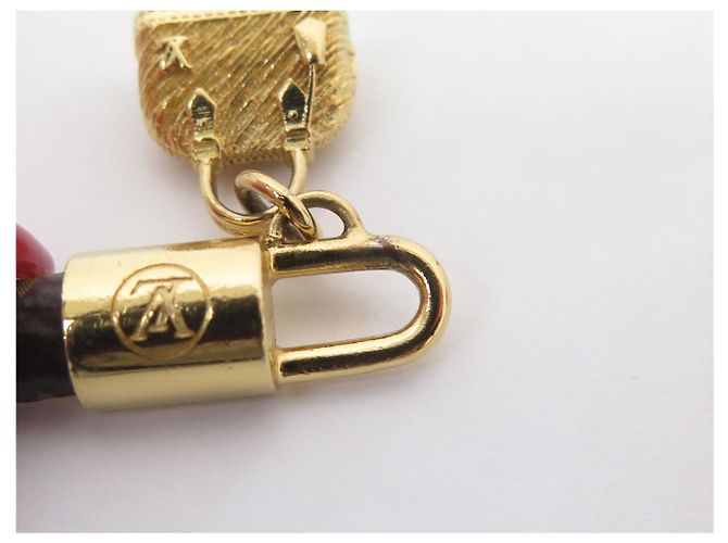 BRACCIALE LOUIS VUITTON CHARMS ALMA IN CANVAS MONOGRAMMA M6220F 15.5CM Marrone - vista 11