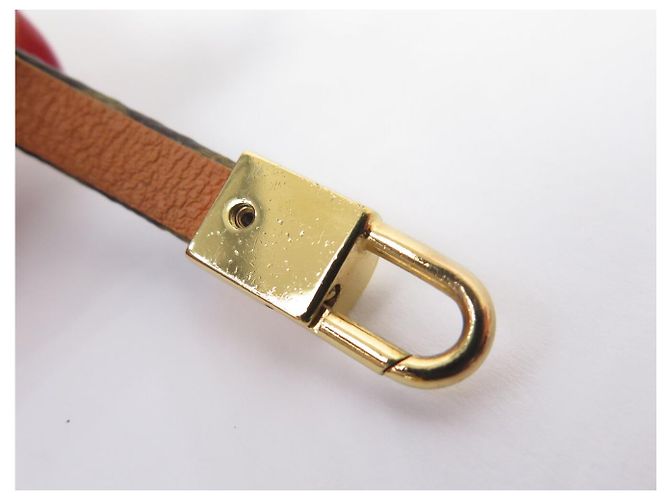 BRACCIALE LOUIS VUITTON CHARMS ALMA IN CANVAS MONOGRAMMA M6220F 15.5CM Marrone - vista 12