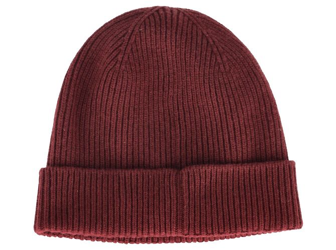 Gorro de lana burdeos con apliques de Givenchy Roja - vista 2