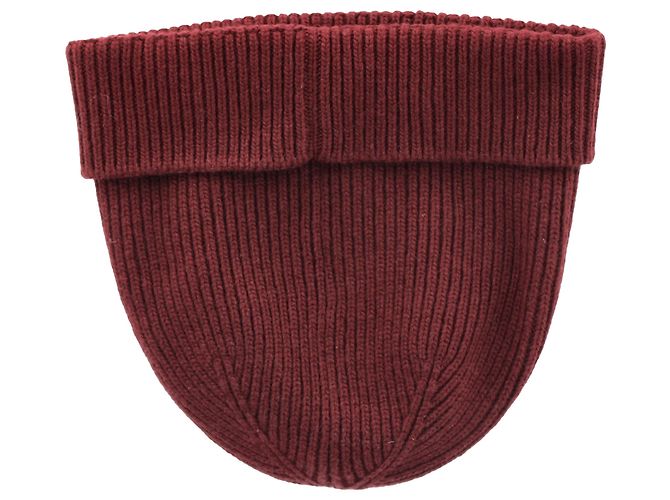 Gorro de lana burdeos con apliques de Givenchy Roja - vista 6