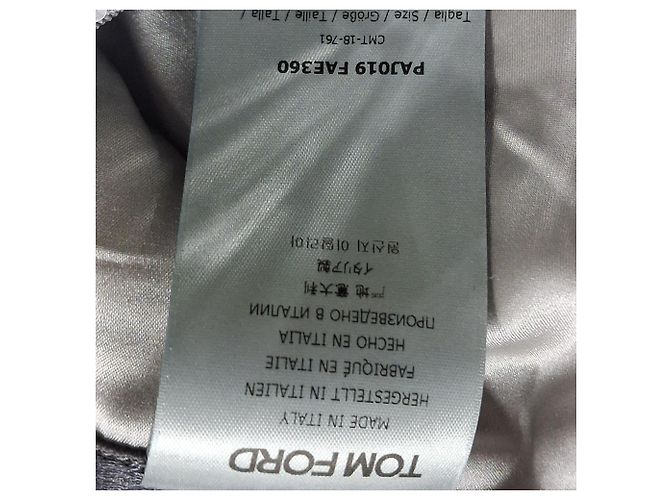 Tom Ford Sequined Leggings in Silver Polyamide Silvery - view 4