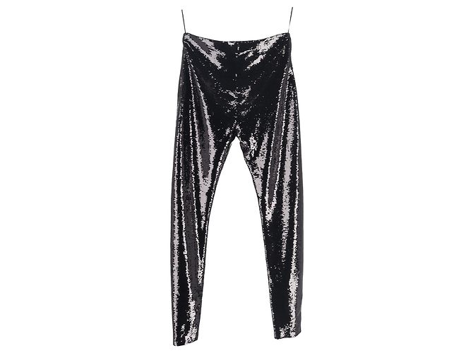 Tom Ford Pailletten-Leggings aus schwarner Polyamid Schwarz - Ansicht 2