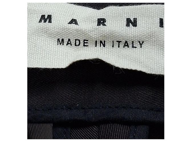 Pantalones Marni en Lana Virgen Gris - vista 5
