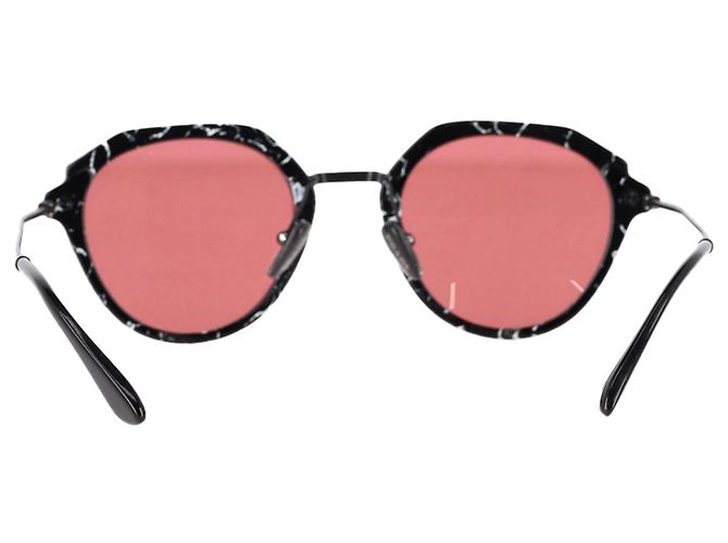 Occhiali da sole Prada Phantos 50mm in acetato nero - vista 4