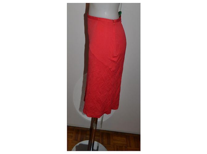 Falda Kenzo Rossa Roja - vista 2