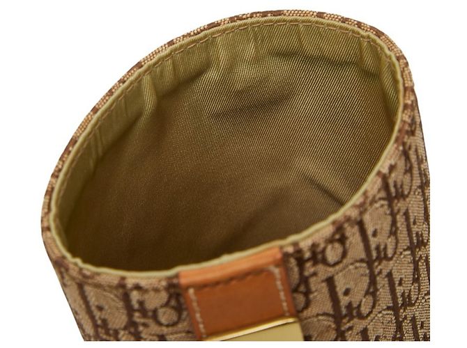 Christian Dior Dior Trotter Pen Stand Case Brown Beige - view 5