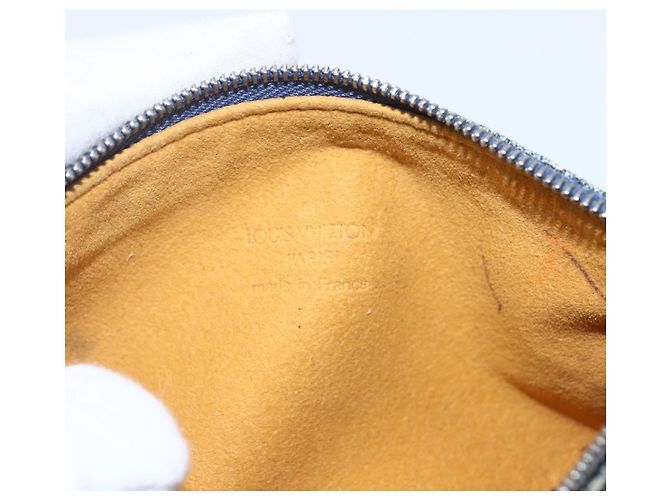Louis Vuitton Speedy Pochette Denim GM Blu - vista 6