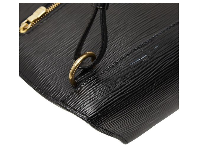 Zaino Mabillon Epi Louis Vuitton Nero - vista 7