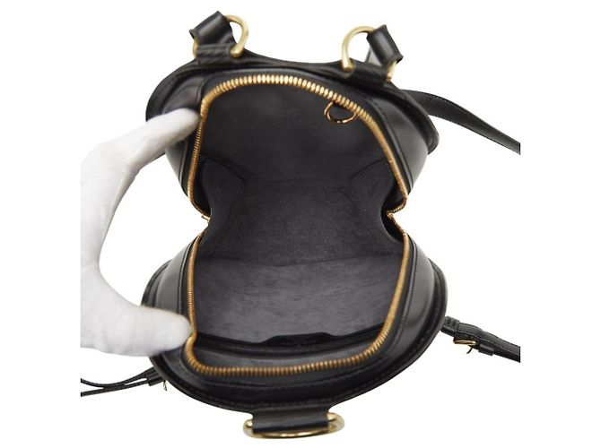Zaino Mabillon Epi Louis Vuitton Nero - vista 8