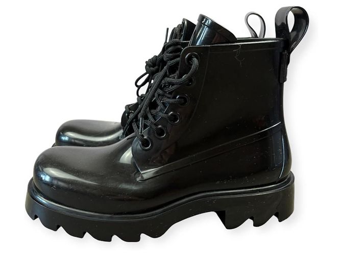 Bottega Veneta Stride Schnürstiefel Schwarz – Größe 37 - Ansicht 4