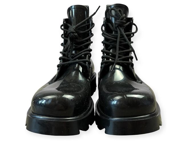 Bottega Veneta Stride Schnürstiefel Schwarz – Größe 37 - Ansicht 5