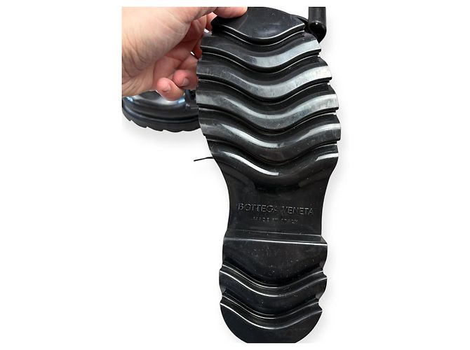 Bottega Veneta Stride Schnürstiefel Schwarz – Größe 37 - Ansicht 7