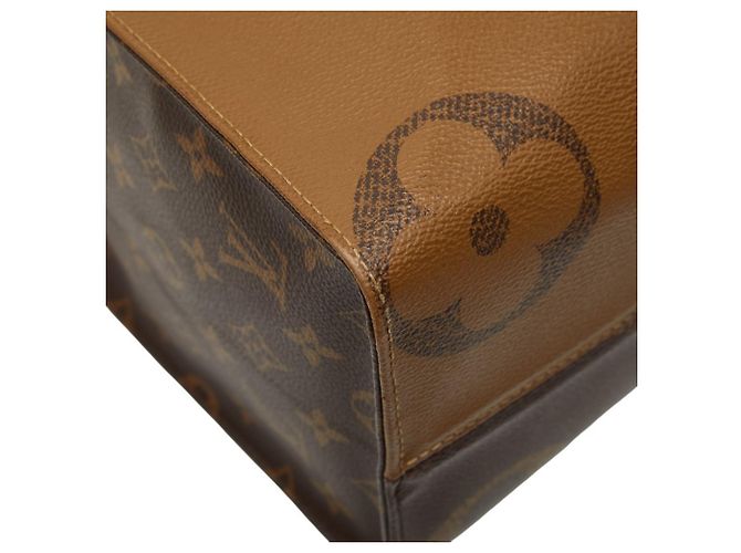 Louis Vuitton Monogram Giant Reverse On-the-Go MM Tasche Braun - Ansicht 7