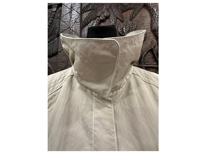 Beige kurze Jacke Pennyblack mit Gürtel - Ansicht 8