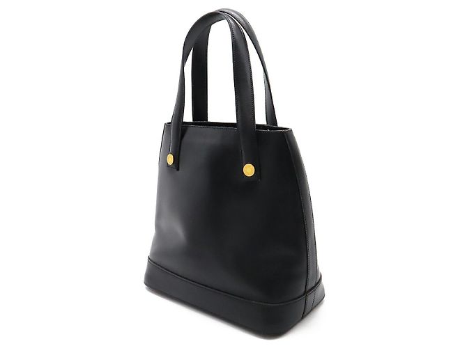 Bolso tote de piel de ternera Hermès Sellier Sorbonne Negro - vista 2