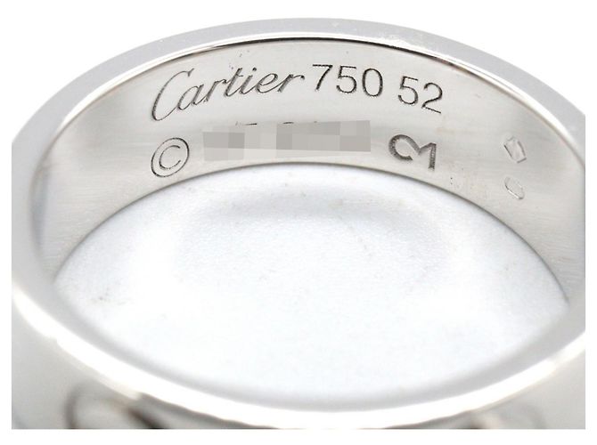 Anello Love Cartier in oro bianco 18K D'oro - vista 3