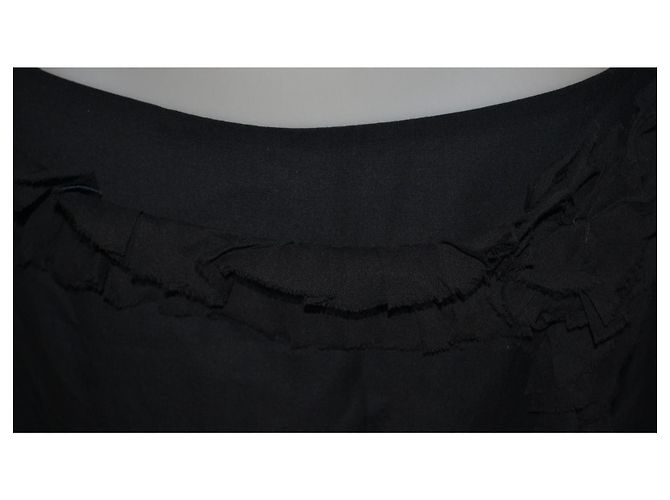 Minifalda Chloé de lana negra Negro - vista 2