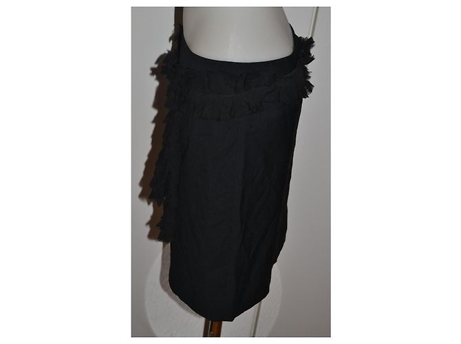Minifalda Chloé de lana negra Negro - vista 3