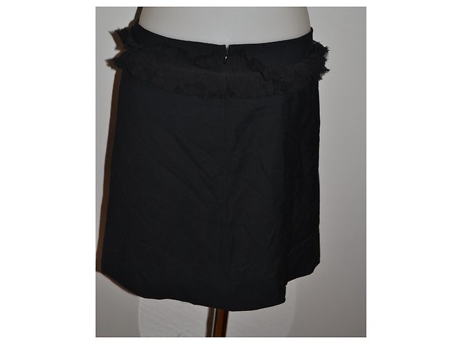 Minifalda Chloé de lana negra Negro - vista 4