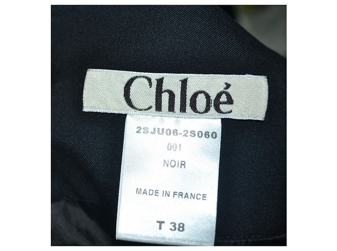 Minifalda Chloé de lana negra Negro - vista 5