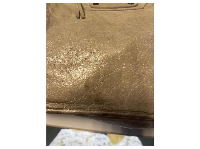 Balenciaga Velo Ledertasche Grau - Ansicht 10