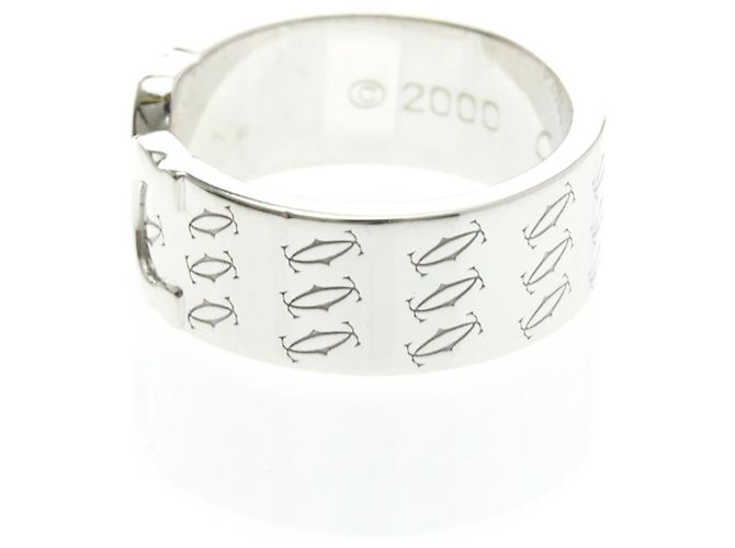 Anello Edizione Limitata Cartier C2 Buon Compleanno Argento - vista 2