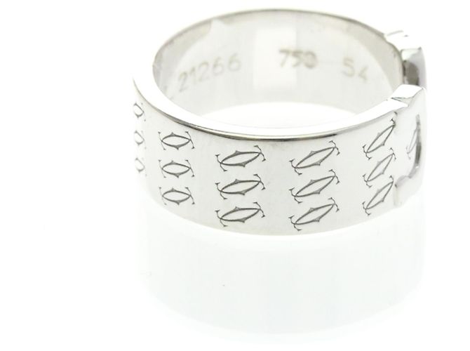 Anello Edizione Limitata Cartier C2 Buon Compleanno Argento - vista 4