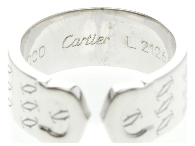 Anello Edizione Limitata Cartier C2 Buon Compleanno Argento - vista 5