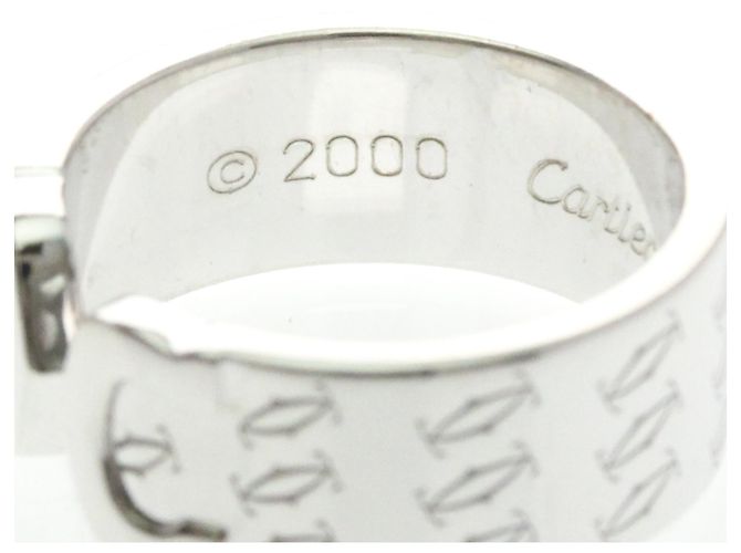 Anello Edizione Limitata Cartier C2 Buon Compleanno Argento - vista 6