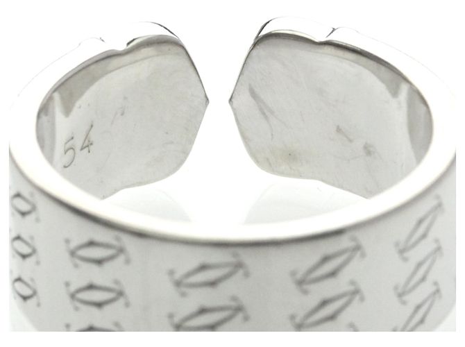 Anello Edizione Limitata Cartier C2 Buon Compleanno Argento - vista 7
