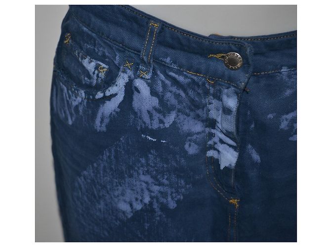 Falda vaquera Dolce & Gabbana azul - vista 2