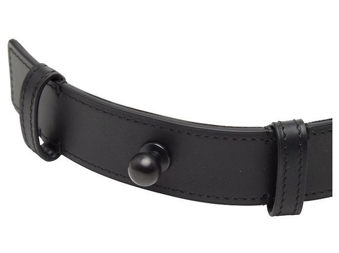 Loewe Damen Gürtel aus schwarzem Leder - Ansicht 4