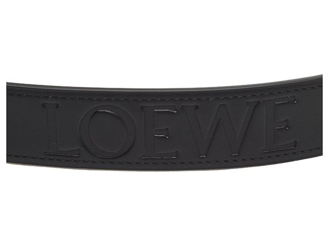 Loewe Damen Gürtel aus schwarzem Leder - Ansicht 5