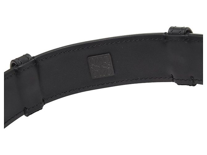 Loewe Damen Gürtel aus schwarzem Leder - Ansicht 6