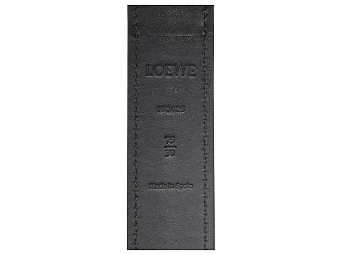 Loewe Damen Gürtel aus schwarzem Leder - Ansicht 7