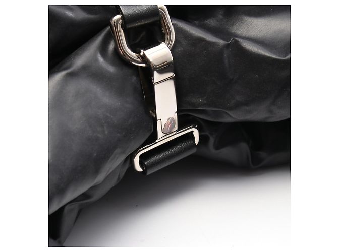 CHANEL Borsa Tote Piccola Coco Cocoon Nero Bordò - vista 7