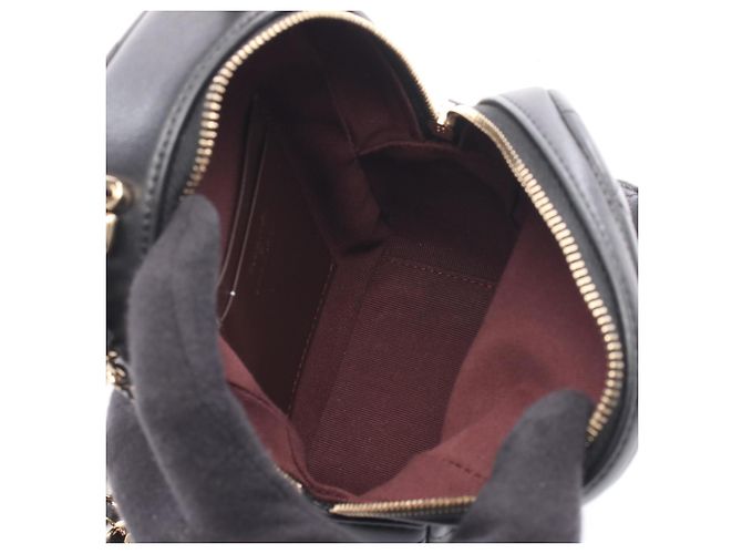 Zaino/borsa in pelle Matelassé Chanel Nero - vista 3